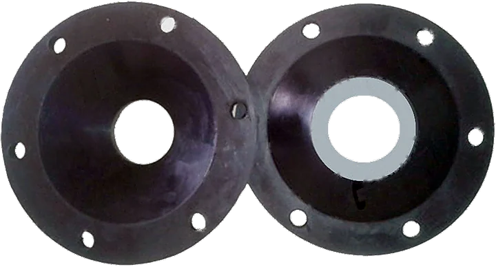 Agitator flange plates