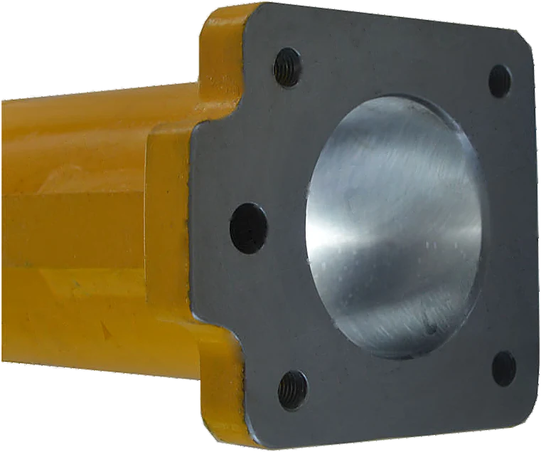 Drive cylinder flange housing